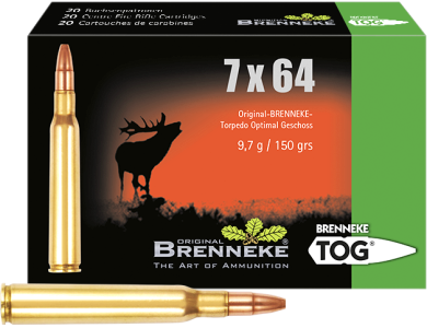 Brenneke 7 x 64 TOG 9,7 g / 150 gr