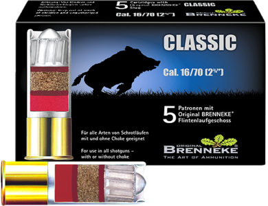 Brenneke Classic .16/70 27 g / 415 gr