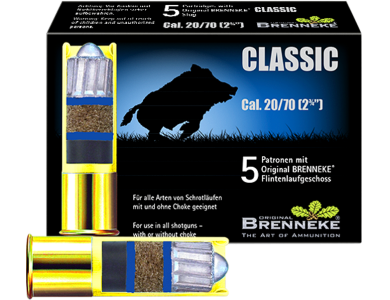 Brenneke Classic .20/70 24 g / 370 gr