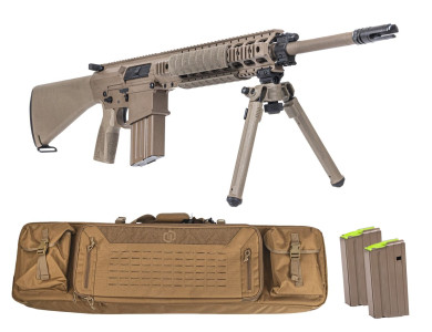 Palmetto State Armory (PSA) Sabre AR-10 .308 Win. včetně bipodu, ta&scaron;ky a z&aacute;sobn&iacute;ků nav&iacute;c