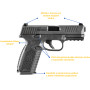 FN 509 NMS 9mm BLK/BLK, fotografie varianty 1/2